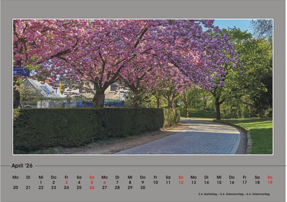 April Herford-Kalender 2026
