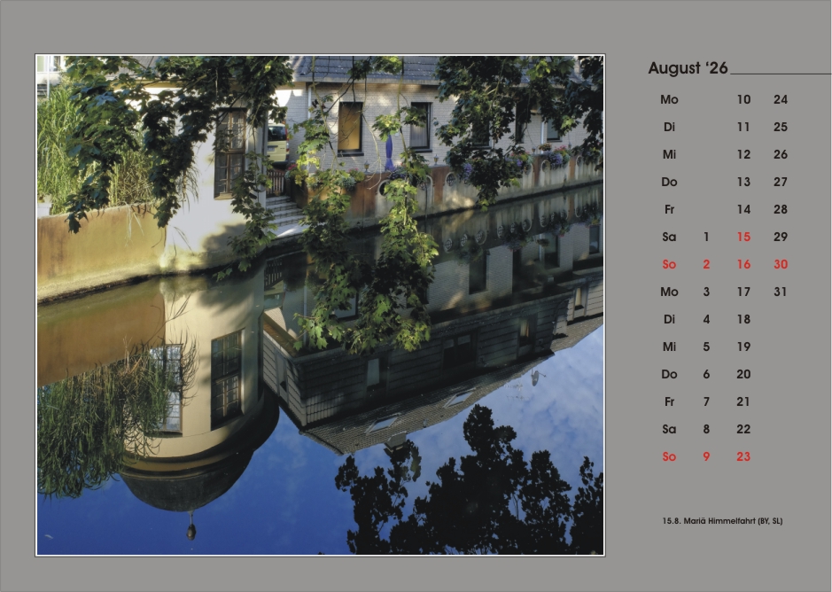 August Herford-Kalender 2026